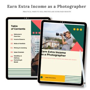 Earn extra income as a photographer