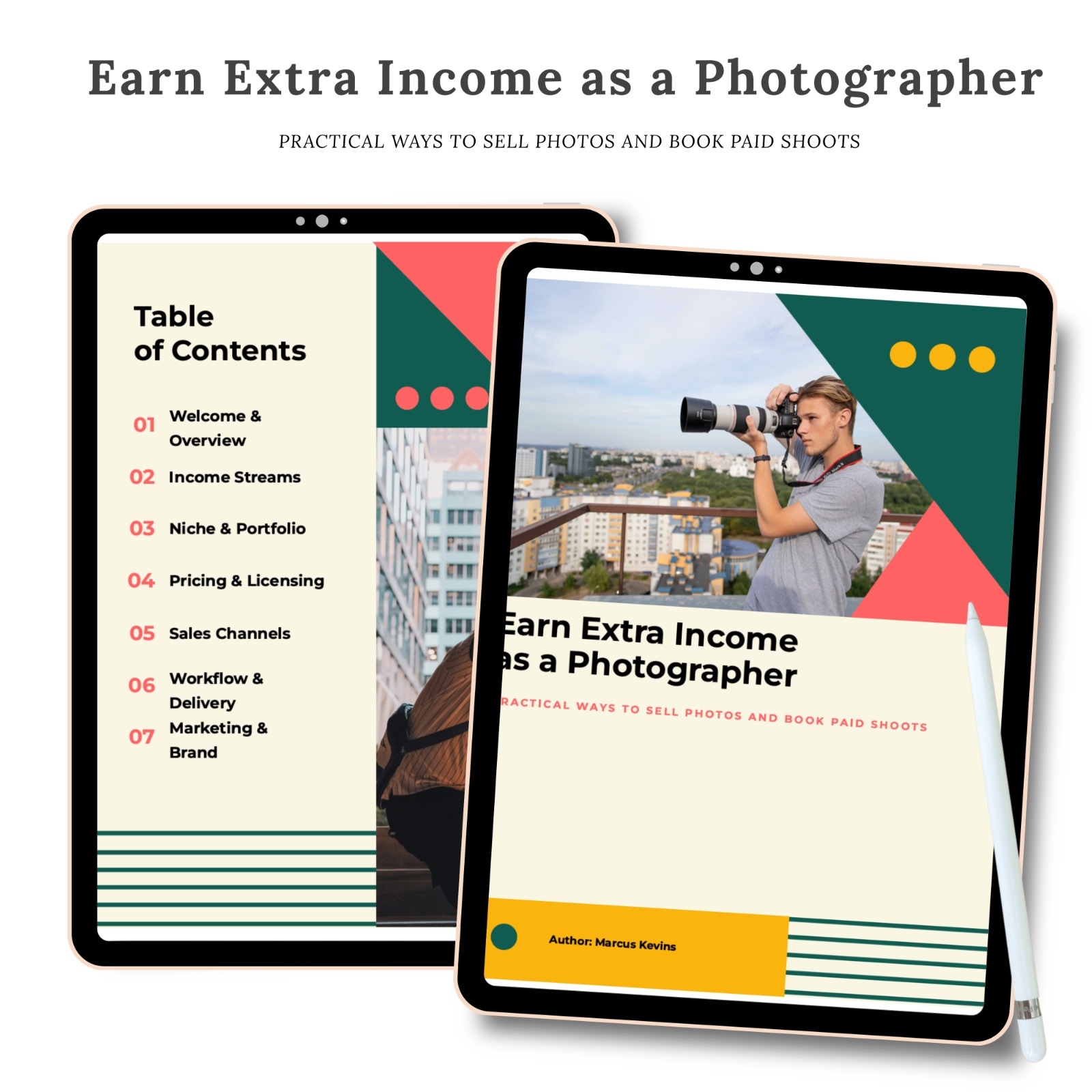 Earn extra income as a photographer